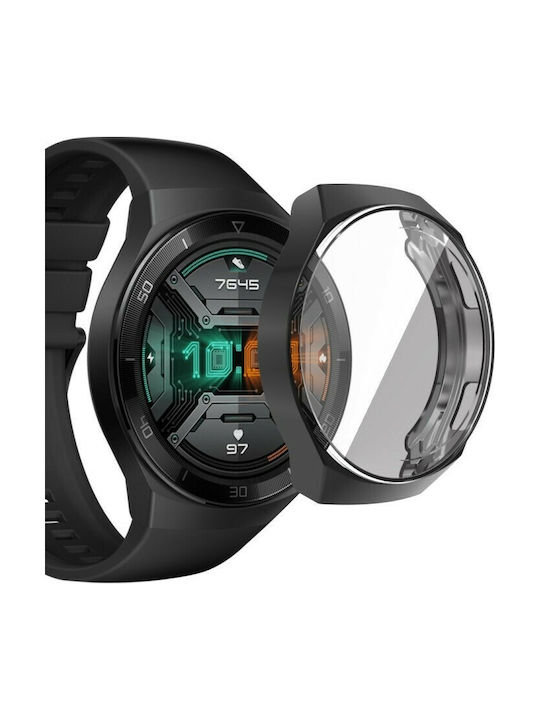 TPU Cover Θήκη Σιλικόνης σε Μαύρο χρώμα για Huawei Watch GT 2e TPU Cover Θήκη Σιλικόνης σε Μαύρο χρώμα για Huawei Watch GT 2e