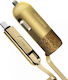 Remax Car Charger Gold Finchy Total Intensity 3...