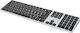 Matias Multi-Pairing for Mac Ασύρματο Bluetooth Πληκτρολόγιο Αγγλικό UK Συμβατό με Mac Ασημί