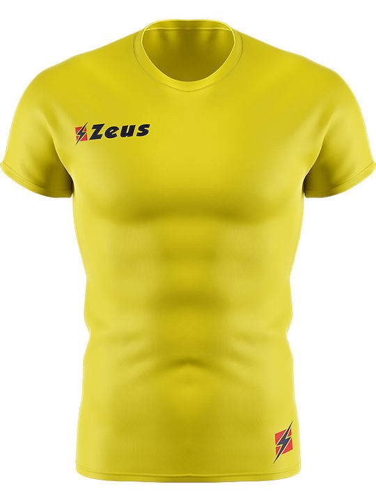 Zeus Maglia Fisiko Ισοθερμική Μπλούζα Κίτρινη