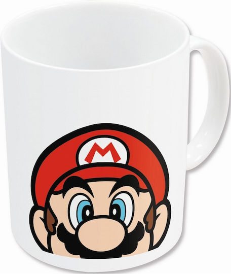 Super Mario Nintendo - Super Mario Bros Чаша Керамично Бяла 325мл