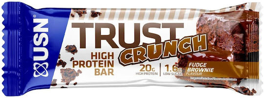 USN Trust Crunch Bar with 18% Protein & Flavor Fudge Brownie 60gr