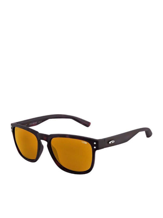 Goggle Hobson Unisex Γυαλιά Ηλίου με Καφέ Κοκκά...