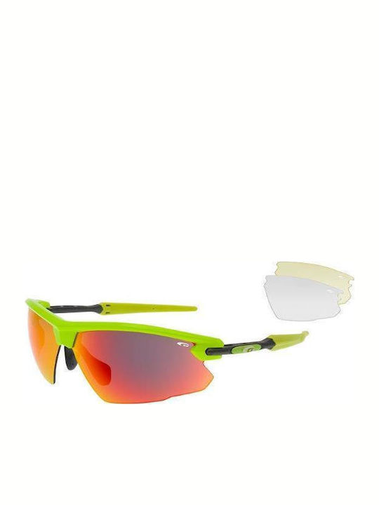 Goggle Epsilon Sonnenbrillen Πράσινα mit Kunststoff Gestell