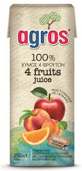 Agros Orange / Apfel / Aprikose / Pfirsich 250ml 1Stück