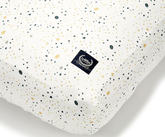 La Millou Royal Drops Baby Sheet Crib Cotton Fitted 70x140cm