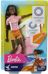 Barbie Tokyo 2020 Surfing Doll for 3++ Years