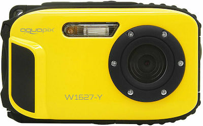 EasyPix Aquapix W1627 Ocean Compact Φωτογραφική Μηχανή 16MP Οπτικού Ζουμ 4x με Οθόνη 2.7" και Ανάλυση Video 1280 x 720 pixels Κίτρινη