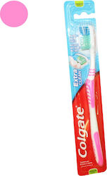 Colgate Extra Clean Οδοντόβουρτσα Medium Ροζ