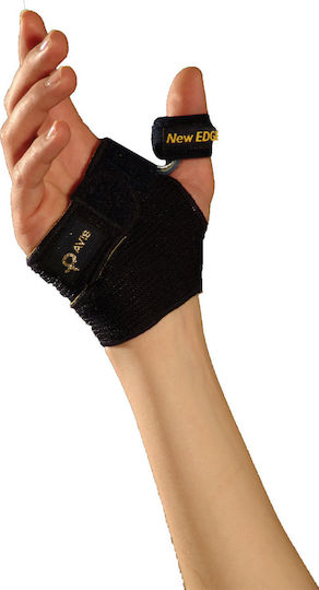 Pavis New Edge Rizofix 35 Einstellbar Schiene Handgelenk mit Daumen in Schwarz Farbe
