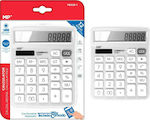 Madrid Papel PE028 Calculator 12 Digits in White Color