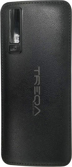 Treqa TR-901 Power Bank 12800mAh με 3 Θύρες USB-A Μαύρο