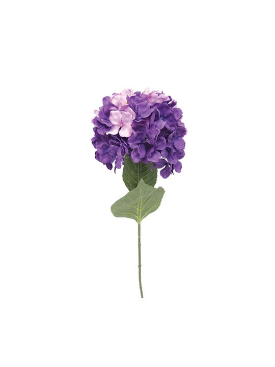 Marhome Ramură Decorativă Artificială Hortensia Purple 74cm 1buc 00-00-14530-3