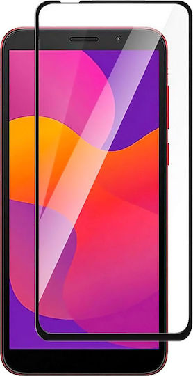 Powertech Huawei Negru 5D Full Face Tempered Glass (Huawei P40 Lite 5G)