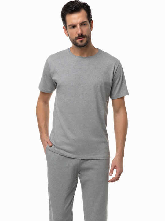 Minerva 90-19411 Men's Undershirt Short-sleeved...