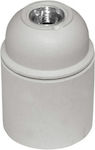 Adeleq Power Socket with Socket E27 in White color 16-110