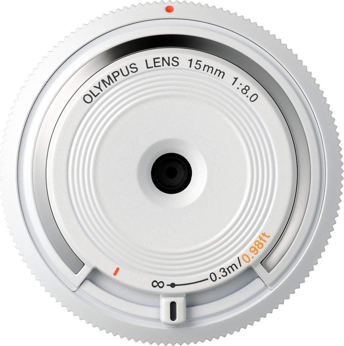 Olympus Body Cap Lens 15mm (Micro Four Thirds (MFT)) White Skroutz.gr