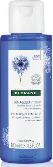 Klorane Eye Make-Up Remover Lichid Îndepărtare Machiaj Ochi 100ml