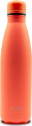 Puro Icon Fluo Flasche Thermosflasche Rostfreier Stahl BPA-frei Orange 500ml WB500ICONFLUODW1ORA