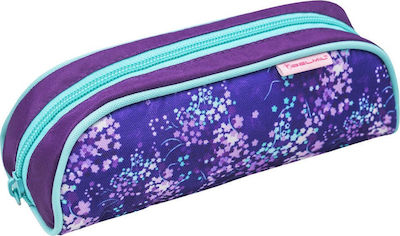 Belmil Spring Time Pencil Case with 1 Compartment Blue