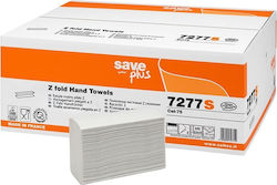 Plus Hand Towels 2 Sheets White 25 x 120 Sheets 7277S