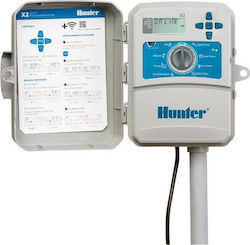 Hunter Industries X2 601-E Προγραμματιστής Ποτίσματος Ρεύματος 6 Στάσεων με Wi-Fi