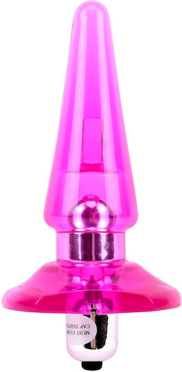 Chisa Novelties Nicole's Vibra Plug Анална тапа с вибрация Розова 12.5см