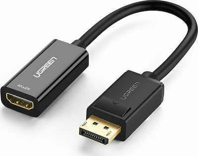 Ugreen Convertor DisplayPort masculin în HDMI feminin (40362)