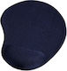 HAMA Mouse Pad with Wrist Support Blue 215mm Ergonomic