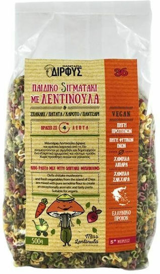 Manitaria Dirfys Paste Pentru Copii Sigmați Cu Ciuperci Shiitake 500gr