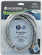 Viospiral Inox Shower Hose with Water-Saving Filter Silver Vivaflex 150cm