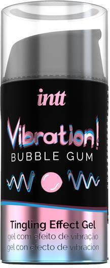 intt Vibration! Διεγερτικό Gel με Άρωμα Bubble Gum 15ml
