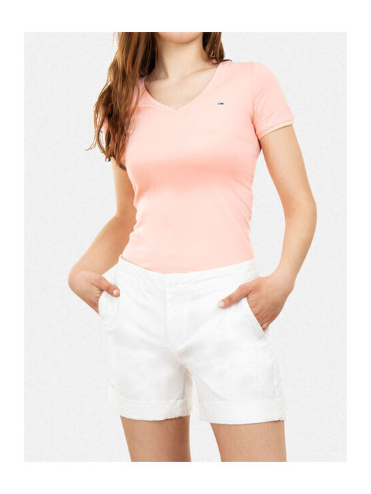 Tommy Hilfiger Γυναικείο Σορτς Λευκό