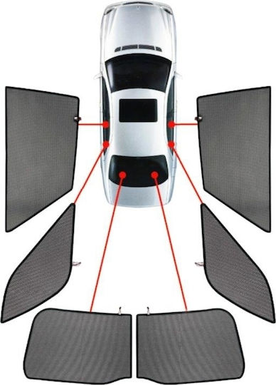 CarShades Странични сенници за кола за Тойота Rav 4 - Рав 4 Петврат (5D) 6бр