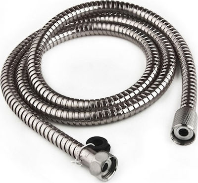 Viospiral Inox Shower Hose Silver Topflex 150cm (1/2")