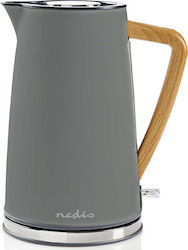 Nedis Kettle 1.7lt 2200W Gray