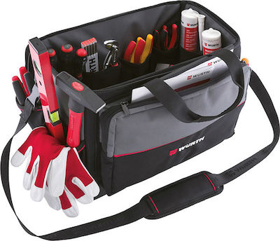 Wurth Over the Shoulder Tool Bag Black L43xW31.5xH34cm