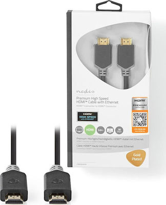 Nedis HDMI 2.0 Kabel HDMI-Stecker - HDMI-Stecker 3m Schwarz