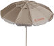 Summer Club Costa Foldable Beach Umbrella Alumi...