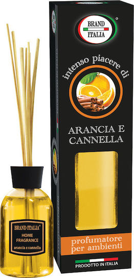 Brand Italia Diffuser Ökologisch mit Duft Orange & Zimt BR074-16 100ml