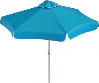 Summer Club Isola Foldable Beach Umbrella Diameter 2m with Air Vent Blue