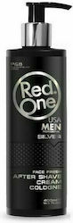 Red One Silver After Shave Cream Cologne 400ml