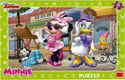 Kinderpuzzle Minnie für 3+ Jahre alt+ Jahre 15pcs Dino