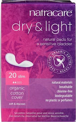 Natracare Dry & Light Daily Liners 20pcs Slim with Organic Cotton