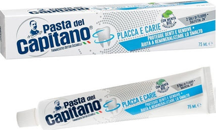 Pasta del Capitano Placca E Carie Οδοντόκρεμα 100ml