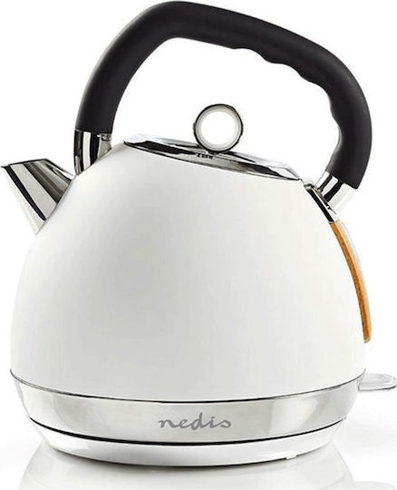Nedis Soft-Touch Βραστήρας 1.8lt 2200W Λευκός