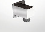 Eurorama Square Replacement Water Supply Chrome