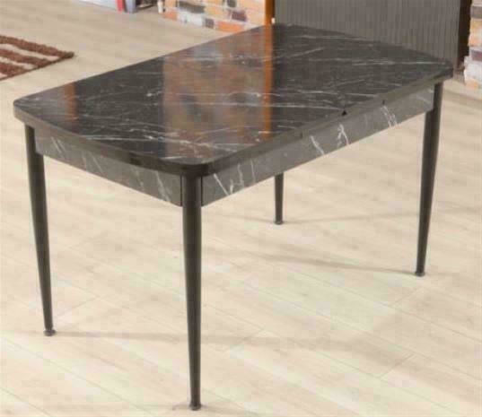 Flywood Κουζίνας Επεκτεινόμενο Μαύρο 130+40x80x75εκ. Flywood Κουζίνας Επεκτεινόμενο Μαύρο 130+40x80x75εκ.