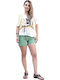 Funky Buddha Women's Shorts Green