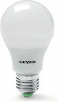 Geyer LED Bulbs for Socket E27 and Shape A60 Warm White 806lm 1pcs